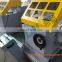 twin head up saw aluminium profile cutting machine