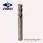 HRC 45-68 Solid carbide end mill for metal 4flute with coating welcome OEM
