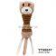 Indestructible Durable Corgi Pet Dog Plush Stuffed Dog Toy With Tpr