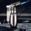 HQP-XJ13 HongQiang Windproof Direct Lighter Cigar Cigarette Torch Lighters Metal Portable Outdoor Inflatable Lighter