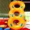 Cheap High quality Three People Inflatable Swim Ring , Inflatable Water Drifting Rescue Ring