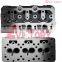 for kubota D950 Cylinder Head + Engine Gasket KIT