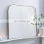 Cute square wall hanging mirrors for bath room