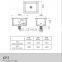 PP Water Basin / Sink / Laver