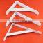 White Heavy Duty Shelf bracket with Powder coated