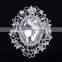 wholsale fashion silver gold crystal rhinestone diamond pearl brooch