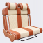 High standard Campervan Aviation Commercial Vehicle foldable seat caravan RV camping trailer seat bed Campervan car seat