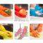 Healthy household gloves long cuff latex fruits cleaning gloves for sale