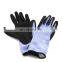 Elastic Sandy Nitrile Coated Industrial Working Glove Anti Slip Construction Safety Glove Nitrile Coated Polyester Lining Gloves