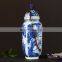 New arrival blue and white ceramic storage jar
