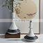 Narrow Mouth Nordic Creative Ceramic Decoration Home  Black White Matt Porcelain Vase For Flower