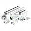Wholesale Stair Balcony Railing Fitting System Stainless Steel Balustrade Slotted Pipe Fittings