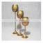 Traditional Style Metal Candle Holder Latest  Home Decorative Brass Plated Candlestick Holder Stand For sale