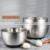Non slip Customized Cake One Handed Utensils Cute Big Size Silicone Stainless Steel Mixing Bowl