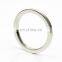 Customized Luxury metal round ring Buckle