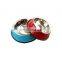 dream double bamboo fiber raised square porcelain acrylic fordable individualize logo pet bowl with storage stand