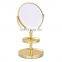 Fashion Hot Sale 360 Rotation 2X 3X 4X 5x Double Side Magnification Mirror Standing Cosmetic Mirror with Storage 2 Layer