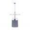 Household Eco-Friendly Square Toilet Brush and Holder Set Bathroom Silicone Toilet Brush