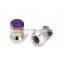 32mm race car m12x1.5 Steel Titanium Blue wheel Lug Nuts