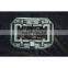 Aluminum License Plate Frame for Jeep Wrangler JK JL Tail Door License Cover 4x4 Accessory