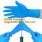 Medical Disposable Nitrile Coated Hand Gloves, Industrial Garden Working Resistant Disposable Nitrile Black Gloves BAGEAS