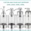Hand Sanitizers Accessory 450Ml Bathroom Clear Portable Decorative Liquid Dish Soap Dispenser Plastic Bottle With Lotion Pump