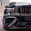 Runde Bar-bus Kit For Mercedes-Benz GLE W167 Upgrade B 800 Style Carbon Fiber Body Kit Front Lip Grille Wheel Eyebrow Side Skirt