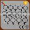 14 pcs/ set Metal Drapery black Curtain Rings with Clips Sell Amazon Markets