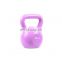 High Quality Factory Fitness wholesale custom cast 10kg competition PE cement kettlebell