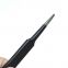 ESD high-precision straight elbow anti-static electronic maintenance tool flat head black stainless steel tweezers ESD-13