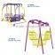 Children outdoor park swing JT-10602B kids garden swing chair set