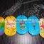 Pet Dog Safety LED Collar Pendant Tags , metal Flashing Blinking Glow Light