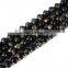 Authentic obsidian beads for jewelry making with Rainbow eye