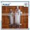 customized lab glass Jacket coil condenser
