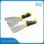 plastic colorful handle steel blade wall paint cleaning scraper/wall decorative tools