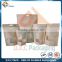 Custom Print Food Packaging Kraft Paper Bags With Window