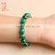 High quality natural stone bracelet malachite round beads bracelet jewelry