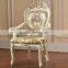 Gilt French furniture luxury dining chair banquet chair