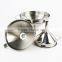 3-Piece Stainless Steel Funnel Set