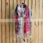 newest design printed chiffon scarf