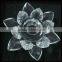 k5 crystal glass lotus candleholder decorations