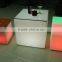 LED Cube with RGB Lighting Cubes Glow furniture Waterproof outdoor light LED Cube Chair