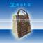 Screen logo printing Non woven carry bag with zip lock for frozen food or fruits