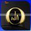 Mens Muslim Islamic Jewelry/18K Gold Plated Stainless Steel Alla Muslim Ring