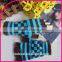Knitted Halffinger Gloves women and grils stripe printed Gloves