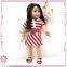 Colorful doll hair custom doll wigs 18" american girl doll wigs lace doll wigs