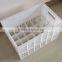 24 PCS square plastic wine bottle crate