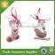 Polyresin hanging tractor xmas ornaments custom