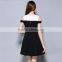 New Summer Plus Size Women Clothing 2016 fashion black and white dresses                        
                                                                                Supplier's Choice
