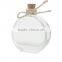 Clear Round Glass Bottle With Cork,Wishing Glass Bottles With Cork Stoppers